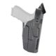 Safariland 7360 7TS ALS/SLS Mid-Ride Level III Retention OWB Duty Holster, SIG Sauer P320, Right Hand, STX Basket Weave, Black, 7360-4502-481