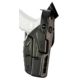 Safariland 7360 7TS ALS/SLS Mid-Ride Level III Glock Duty Holster, Glock 17 Gen 5, Right Hand, STX Plain, Black, 7360-835-411
