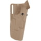 Safariland 7365 7TS ALS/SLS Low-Ride Level III Retention OWB Duty Holster, SIG Sauer P229R E2 .40, Left, Plain FDE Brown, 7365-447-552