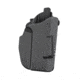 Safariland 7379 7TS ALS Concealment Clip-On Belt Glock Holster, Left Hand, STX Plain, Black, 1328132