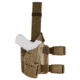 Safariland Model 7384 7TS ALS/OMV Drop-Leg Glock Holster, Glock 31/Glock 17/Glock 22, Left Hand, STX, Flat Dark Earth, 7384-835-552