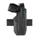 Safariland Model 7520 7TS SLS EDW Clip-On Style Holster, Taser X26P, Right Hand, STX Plain, Black, 7520-364-411
