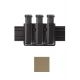 Open Box, Dealer Demo, Safariland Model 775 Slim Triple Mag Pouch Open Top STX FDE For Glock 17 775-83-553-MS36