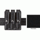 Safariland Model 777 Slim Triple Mag Pouch w/Flap B/W Black Fits Glock 17 777-83-4PBL