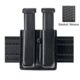 Safariland Model 79 Slimline Open Top Double Magazine Pouch, Basket Weave, Black, Glock 17, 19, 22, 23, 31, 25, 32, 34 and 35, 79-83-4