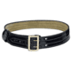 Safariland Suede Lined Contour Belt w/ Buckle, 2.25in. with Velcro, Hi Gloss Black, Size - 28 in. 872V-28-9B