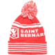Saint Bernard Red Signature Beanie - Womens, red-snie-style-custo