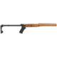 Samson Ruger Mini-14 Folding Stock w/Polymer Grip, Walnut Finish, Right Hand, Black Oxide, 10-00001-03