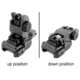 Samson A.R.M.S. #40L Flip Up Rear Sight (Low) and #40L-SP Plane Dual Aperture