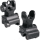 Samson Aluminum Top Mounted Deployable Front and Rear Sight, SIG SG 553, A2 Rail Front, Black, QF-SIG-A2-A2 PKG
