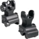 Samson Aluminum Top Mounted Deployable Front and Rear Sight, SIG SG 553, A2 Rail Front, Black, QF-SIG-A2-A2 PKG