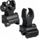 Samson Aluminum Top Mounted Deployable Front and Rear Sight, SIG SG 553, HK Front, Black, QF-SIG-HK-A2 PKG