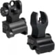 Samson Aluminum Top Mounted Deployable Front and Rear Sight, SIG SG 553, HK Front, Black, QF-SIG-HK-A2 PKG