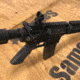 Samson IDF Style Top Mounted Deployable Rear Sight, Black, 02-00056-01