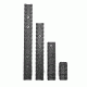 Samson Evolution Keymod Rail Kit 4'' 1 Rail 6061-T6 Anodized Alum Blk, 04-02011-01