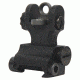 Samson Manual A2 Style Folding Standard Dual Aperture Sight, AR-15, Black, 02-00039-01