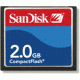 SanDisk 2GB CF CompactFlash Memory Card - SDCFB2048A10