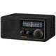 Sangean AM / FM / Aux-in / Bluetooth Wooden Cabinet Radio, Black, SG-118