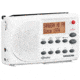 Sangean HD Radio / FM-RBDS / AM Portable Radio, White-Gray, SG-108
