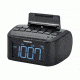 RCR-28 Digital Tuning Clock Radio Compatible with iPhone / iPod with Aux-In, Black