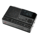 Sangean S.A.M.E. Weather Hazard Alert Radio w/ AM/FM Clock, Public Alert Radio, NOAA, Black/ gray CL-100