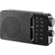 Sangean SR-36 Pocket Radio, Black, 5.25 x 2.75 x 1.30, SR-36