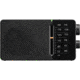 Sangean SR-36 Pocket Radio, Black, 5.25 x 2.75 x 1.30, SR-36