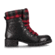 Santana Canada Niko Winter Hiker Boots - Womens, Black/Plaid, 9, NIKOBLACK / PLAID9