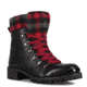Santana Canada Niko Winter Hiker Boots - Womens, Black/Plaid, 9, NIKOBLACK / PLAID9