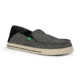 Sanuk Baseline Scholar Camp Shoe - Men's-Black-Medium-8 US