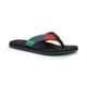 Sanuk Block Party Sandal - Men's-Black/Charcoal-Medium-10 US
