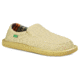 Sanuk Chiba Stitched Casual Shoe - Mens-Natural-Medium-8 US