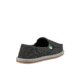 Sanuk Donna Quilt - Womens, Dark Charcoal, 10, 1105056-DCRC-10