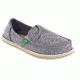 Sanuk Pick Pocket Fleece Camp Shoe - Women's-Light Grey-9 US