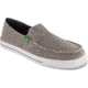 Sanuk Weaver Casual Shoe - Mens-Charcoal-Medium-10 US