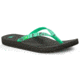 Sanuk Yoga Joy Funk Sandal - Womens-Aqua Tribal-Medium-6 US