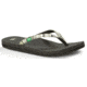 Sanuk Yoga Joy Funk Sandal - Women's-Black Tribal-Medium-11 US