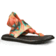 Sanuk Yoga Sling 2 Print Sandal - Womens-Watermelon/Multi-Medium-7 US