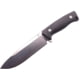 Saturn Knives Titano Black Fixed Blade Knife