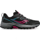 Saucony Excursion TR16 Trail Shoes - Womens, Black/Fuchia, 5.5, Wide, S10745-10-001-W-55