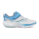 Saucony Kinvara 14 A/C Sneakers - Kids, Grey/Blue, 4.5, Medium, SK167463-M-4.5