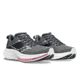 Saucony Ride 17 Shoes - Womens, Cinder/Orchid, 8, Medium, S10924-107-030-M-8
