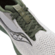 Saucony Ride 18 - Mens, White/Olivine, 12, S21000-138-M-12