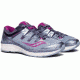 Saucony Triumph Iso 4 Road Running Shoes - Womens, Fog/Grey/Purple, 6 US S10413-1-6  US