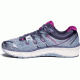 Saucony Triumph Iso 4 Road Running Shoes - Womens, Fog/Grey/Purple, 6 US S10413-1-6  US