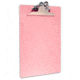 Saunders Mfg Clip Board, Letter/a4 Pink - 21800