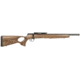 Savage Arms B17 Timber Bolt Action Rifle With Thumbhole Stock, .17 Hornady Magnum Rimfire, 18in 1/2x28 TPI Barrel, 1-9, Hardwood Stock, Blued Black, 10RD, 70817-FRRMPG