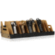 Savior Equipment 12 Slot Pistol Rack, RAL 8000 Tan, 7in H x 25in L x 9.5in D, RK-HAND-XTWELVE-TN