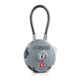 Savior Equipment 3 Digit Cable Lock, Grey, Small, LK-ROUND-GS