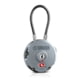 Savior Equipment 3 Digit Cable Lock, Grey, Small, LK-ROUND-GS